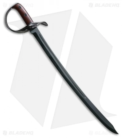 Cold Steel 1917 Hybrid Cutlass Sabre W/ Leather Scabbard (25" Black) 3 Cold Steel 1917 Hybrid Cutlass Sabre W/ Leather Scabbard (25" Black)