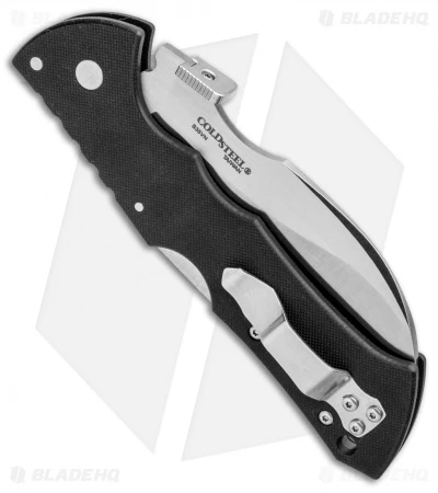 Cold Steel 4" Black Talon II Lock Back Knife (Satin Full Serr CPM-S35VN) 22BS 5 Cold Steel 4" Black Talon II Lock Back Knife (Satin Full Serr CPM-S35VN) 22BS - Image 3