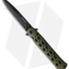 Cold Steel 4" Ti-Lite Liner Lock Knife Green Zytel (4" Black) -Cold Steel Store Cold Steel 4in Ti Lite Zy Ex Handle od green black BHQ 158047 jr