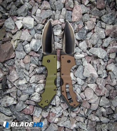 Cold Steel AK-47 Lockback Knife FDE G-10 (3.5" Black S35VN) 58MVF 7 Cold Steel AK-47 Lockback Knife FDE G-10 (3.5" Black S35VN) 58MVF - Image 5