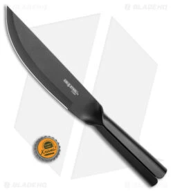 Cold Steel Bushman Fixed Blade Knife Carbon Steel (7" Black) -Cold Steel Store Cold Steel Bushman Fixed Blade Black BHQ 105615 jr bottlecap