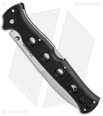 Cold Steel Counter Point XL Knife Black Griv-Ex (6" Satin AUS-10A) 10AA 4 Cold Steel Counter Point XL Knife Black Griv-Ex (6" Satin AUS-10A) 10AA - Image 2