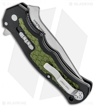 Cold Steel Crawford Model 1 Liner Lock Knife OD Green/Black Zy-Ex (3.6" Satin) 5 Cold Steel Crawford Model 1 Liner Lock Knife OD Green/Black Zy-Ex (3.6" Satin) - Image 3