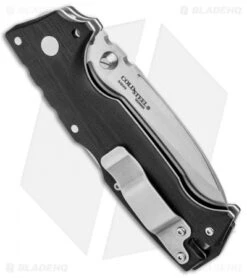 Cold Steel Demko AD-10 Lockback Knife Black G-10 (3.5" Satin S35VN) 28DD -Cold Steel Store Cold Steel Demko AD 10 LB Black G 10 Satin 28DD BHQ 93282 jr side