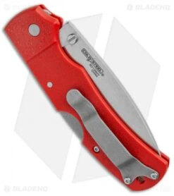 Cold Steel Double Safe Hunter Slock Master Tri-Ad Lock Knife Red GFN (4" Satin) 8 Cold Steel Double Safe Hunter Slock Master Tri-Ad Lock Knife Red GFN (4" Satin) -Cold Steel Store Cold Steel Double Safe Hunter Slock Master Tri Ad Lock Red GFN Satin 23JK BHQ 121197 jr side