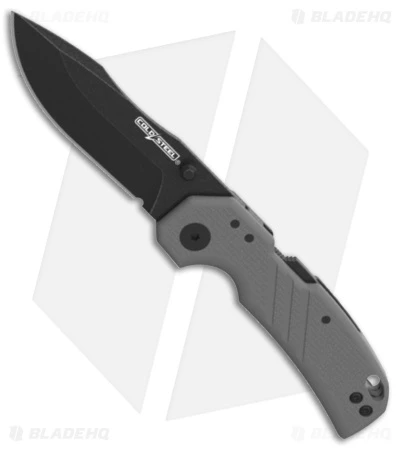 Cold Steel Engage Clip Point ATLAS Lock Knife Gray (3" Black ) AUS-10A 3 Cold Steel Engage Clip Point ATLAS Lock Knife Gray (3" Black ) AUS-10A