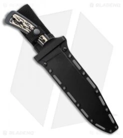 Cold Steel Drop Forged Bowie Fixed Blade Knife (9.5" Black) 36MK -Cold Steel Store Cold Steel Drop Forged Bowie Fixed Blade Knife 6.75 Black 36MK BHQ 121214 LS Sheath