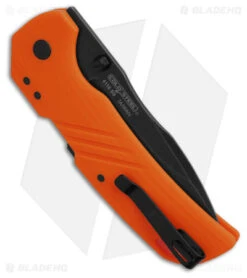 Cold Steel Engage Drop Point ATLAS Lock Knife Blaze Orange GFN (3" Black ) 4116S -Cold Steel Store Cold Steel Engage Drop Point ATLAS Lock Knife Blaze Orange GFN 3in Black BHQ 179344 hd side