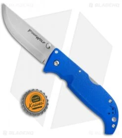 Cold Steel Finn Wolf Lockback Knife Blue (3.5" Satin) 20NPG 9 Cold Steel Finn Wolf Lockback Knife Blue (3.5" Satin) 20NPG -Cold Steel Store Cold Steel Finn Wolf LB Blu 20NPLUZ BHQ 51982 jr bottlecap