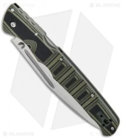 Cold Steel Frenzy I Tri-Ad Lock Knife Black/Green G-10 (5.5" Satin) 62P1A 8 Cold Steel Frenzy I Tri-Ad Lock Knife Black/Green G-10 (5.5" Satin) 62P1A -Cold Steel Store Cold Steel Frenzy I Blk Grn G 10 62PV1 BHQ 52067 jr spine 2
