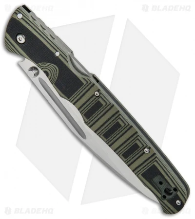 Cold Steel Frenzy I Tri-Ad Lock Knife Black/Green G-10 (5.5" Satin) 62P1A 4 Cold Steel Frenzy I Tri-Ad Lock Knife Black/Green G-10 (5.5" Satin) 62P1A - Image 2