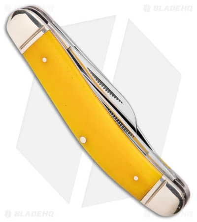 Cold Steel Gentleman's Stockman Slip Joint Knife Yellow Bone (2.5" Satin) 5 Cold Steel Gentleman's Stockman Slip Joint Knife Yellow Bone (2.5" Satin) - Image 3