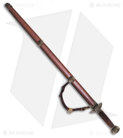 Cold Steel Gim Sword Redwood W/ Brass Guard (30" Satin) 88G 4 Cold Steel Gim Sword Redwood W/ Brass Guard (30" Satin) 88G - Image 2