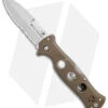 Cold Steel Gunsite Counter Point Tri-Ad Lock Knife Brown (3.75" Satin)