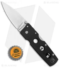 Cold Steel Hold Out 3" Lockback Knife Black G-10 (3" Satin) 9 Cold Steel Hold Out 3" Lockback Knife Black G-10 (3" Satin) -Cold Steel Store Cold Steel Hold Out 3in LB Black G 10 Satin 11G3 BHQ 8512 jr bottlecap