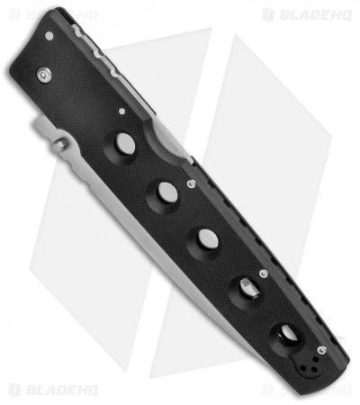 Cold Steel Hold Out 6 Inch Tri-Ad Lock Knife Black G-10 (6" Satin Serr) 4 Cold Steel Hold Out 6 Inch Tri-Ad Lock Knife Black G-10 (6" Satin Serr) - Image 2