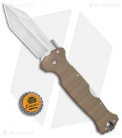 Cold Steel Immortal Lock Back Knife Coyote Tan G-10 (4" Satin) 23HVB 10 Cold Steel Immortal Lock Back Knife Coyote Tan G-10 (4" Satin) 23HVB -Cold Steel Store Cold Steel Immortal G 10 Coyote Tan 23GVB BHQ 52012 jr bottlecap