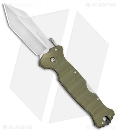 Cold Steel Immortal Lockback Knife OD Green G-10 (4" Satin) 23GVG 3 Cold Steel Immortal Lockback Knife OD Green G-10 (4" Satin) 23GVG