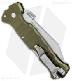 Cold Steel Immortal Lockback Knife OD Green G-10 (4" Satin S35VN) 23HVG 8 Cold Steel Immortal Lockback Knife OD Green G-10 (4" Satin S35VN) 23HVG -Cold Steel Store Cold Steel Imoortal LB Green 23HVG BHQ 87151 jr side