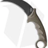 Cold Steel Karambit Steel Tiger Fixed Blade Knife Dark Earth (4.75" Black) 2 Cold Steel Karambit Steel Tiger Fixed Blade Knife Dark Earth (4.75" Black) -Cold Steel Store Cold Steel Karambit Steel Tiger Fixed Blade Dark Earth Black BHQ 173960 jr