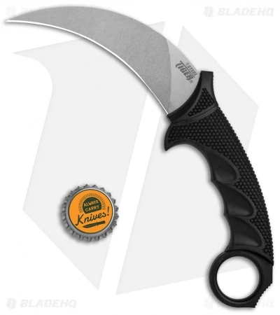 Cold Steel Karambit Steel Tiger Fixed Blade Knife (4.75" Stonewash) 49KST 6 Cold Steel Karambit Steel Tiger Fixed Blade Knife (4.75" Stonewash) 49KST - Image 4