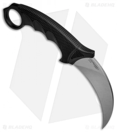 Cold Steel Karambit Steel Tiger Fixed Blade Knife (4.75" Stonewash) 49KST 4 Cold Steel Karambit Steel Tiger Fixed Blade Knife (4.75" Stonewash) 49KST - Image 2