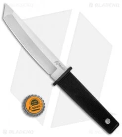 Cold Steel Kobun Tanto Fixed Blade Knife (5.5" Satin) 17T -Cold Steel Store Cold Steel Kobun Tanto Fixed Blade Satin 17T BHQ 5007 jr bottlecap