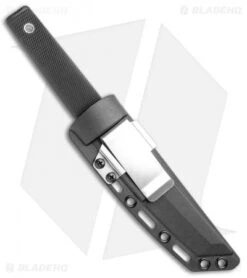 Cold Steel Kobun Tanto Fixed Blade Knife (5.5" Satin Serrated) 17TS 8 Cold Steel Kobun Tanto Fixed Blade Knife (5.5" Satin Serrated) 17TS -Cold Steel Store Cold Steel Kobun Tanto Satin Serr 17TS BHQ 105890 jr sheath