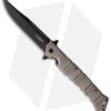 Cold Steel Large Luzon Folding Flipper Knife Dark Earth GFN (6" Black) 1 Cold Steel Large Luzon Folding Flipper Knife Dark Earth GFN (6" Black) -Cold Steel Store Cold Steel Large Luzon Dark Earth Satin BHQ 174233 jr