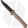Cold Steel Large Luzon Folding Flipper Knife Desert Tan GFN (6" Black) 1 Cold Steel Large Luzon Folding Flipper Knife Desert Tan GFN (6" Black) -Cold Steel Store Cold Steel Large Luzon Desert Tan Black BHQ 174234 jr