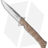 Cold Steel Large Luzon Folding Flipper Knife Desert Tan GFN (6" Satin) 1 Cold Steel Large Luzon Folding Flipper Knife Desert Tan GFN (6" Satin) -Cold Steel Store Cold Steel Large Luzon Desert Tan Satin BHQ 174235 jr