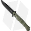 Cold Steel Large Luzon Folding Flipper Knife OD Green GFN (6" Black) 1 Cold Steel Large Luzon Folding Flipper Knife OD Green GFN (6" Black) -Cold Steel Store Cold Steel Large Luzon OD Green Black BHQ 174236 jr