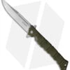 Cold Steel Large Luzon Folding Flipper Knife OD Green GFN (6" Satin) -Cold Steel Store Cold Steel Large Luzon OD Green SW BHQ 174476 jr
