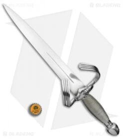 Cold Steel Large Parrying Dagger Fixed Blade Knife (13" Satin) 88EKA -Cold Steel Store Cold Steel Large Parrying Dagger Satin 88EKA BHQ 105908 jr bottlecap