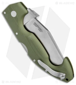 Cold Steel Lynn Thompson Signature Spartan Tri-Ad Lock Knife Serr (4.5" S35VN) 9 Cold Steel Lynn Thompson Signature Spartan Tri-Ad Lock Knife Serr (4.5" S35VN) -Cold Steel Store Cold Steel Lynn Thompson Signature Spartan Tri Ad Lock Serr BHQ 140028 jr side