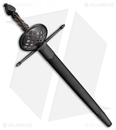 Cold Steel Man At Arms Shell Guard Dagger (12.5" Black) 88SHDM 4 Cold Steel Man At Arms Shell Guard Dagger (12.5" Black) 88SHDM - Image 2