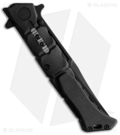 Cold Steel Medium Luzon Folding Flipper Knife Black GFN (4" Black) 5 Cold Steel Medium Luzon Folding Flipper Knife Black GFN (4" Black) -Cold Steel Store Cold Steel Medium Luzon Black Black BHQ 174117 jr side