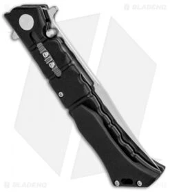 Cold Steel Medium Luzon Leaf-Spring Knife Black GFN (4" Satin) 20NQL 8 Cold Steel Medium Luzon Leaf-Spring Knife Black GFN (4" Satin) 20NQL -Cold Steel Store Cold Steel Medium Luzon Leaf Spring Black GFN Satin 20NQL BHQ 80431 jr side