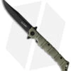 Cold Steel Medium Luzon Folding Pocket Knife Olive Drab Green GFN (4" Black) 1 Cold Steel Medium Luzon Folding Pocket Knife Olive Drab Green GFN (4" Black) -Cold Steel Store Cold Steel Medium Luzon OD Green Black BHQ 174231 jr