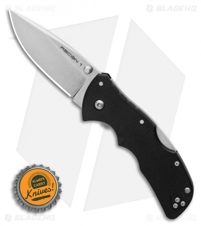 Cold Steel Mini Recon 1 Spear Point Tri-Ad Lock Knife (3" Stonewash) 27BAS 6 Cold Steel Mini Recon 1 Spear Point Tri-Ad Lock Knife (3" Stonewash) 27BAS - Image 4