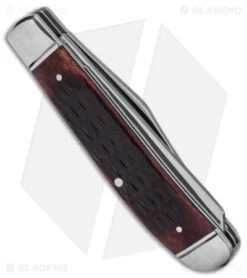 Cold Steel Mini Trapper Slip Joint Knife Jigged Bone (2.7" Satin) -Cold Steel Store Cold Steel Mini Trapper BHQ 140037 td side