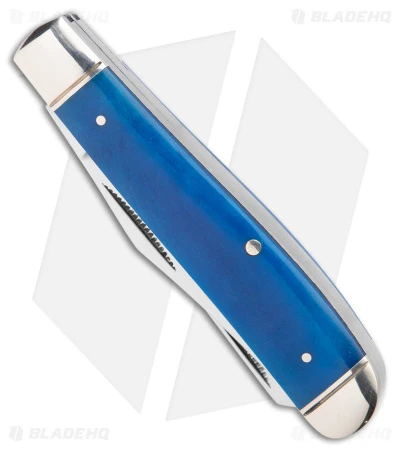 Cold Steel Mini Trapper Slip Joint Knife Blue Bone (2.7" Satin) 4 Cold Steel Mini Trapper Slip Joint Knife Blue Bone (2.7" Satin) - Image 2