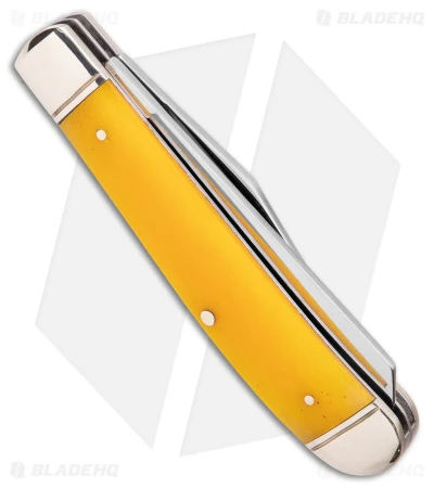 Cold Steel Mini Trapper Slip Joint Knife Yellow Bone (2.7" Satin) 5 Cold Steel Mini Trapper Slip Joint Knife Yellow Bone (2.7" Satin) - Image 3