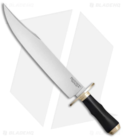 Cold Steel Natchez Bowie Fixed Blade Knife Polymer Black/Gold (11.75" Satin) 3 Cold Steel Natchez Bowie Fixed Blade Knife Polymer Black/Gold (11.75" Satin)