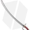 Cold Steel Polish Saber W/ Red Leather Scabbard (32" Satin) 88RPS -Cold Steel Store Cold Steel Polish Saber Red Leather Scabbard Satin BHQ 44224 er