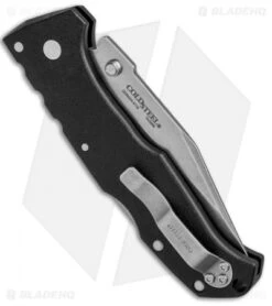 Cold Steel Pro Lite Clip Point Tri-Ad Lock Knife Black GFN (3.5" SW) CS-20NSC -Cold Steel Store Cold Steel Pro Lite Clip Point Black 20NSC BHQ 51988 jr side
