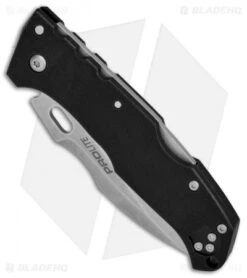Cold Steel Pro Lite Sport Tri-Ad Lock Knife Black GFN (3.5" Stonewash) CS-20NU -Cold Steel Store Cold Steel Pro Lite Pro GFN Black Sport 20NU BHQ 51991 jr spine