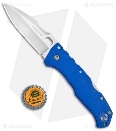 Cold Steel Pro Lite Sport Tri-Ad Lock Knife Blue GFN (3.5" Satin) 20NVLU 6 Cold Steel Pro Lite Sport Tri-Ad Lock Knife Blue GFN (3.5" Satin) 20NVLU - Image 4