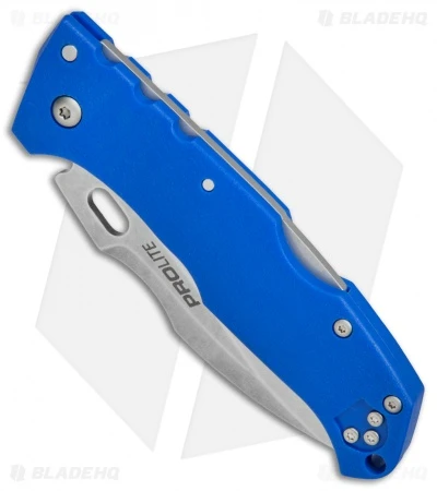 Cold Steel Pro Lite Sport Tri-Ad Lock Knife Blue GFN (3.5" Satin) 20NVLU 4 Cold Steel Pro Lite Sport Tri-Ad Lock Knife Blue GFN (3.5" Satin) 20NVLU - Image 2