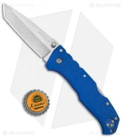 Cold Steel Pro Lite Tanto Tri-Ad Lock Knife Blue GFN (3.5" Satin) 20NSTLU 10 Cold Steel Pro Lite Tanto Tri-Ad Lock Knife Blue GFN (3.5" Satin) 20NSTLU -Cold Steel Store Cold Steel Pro Lite Pro GFN Blue Tanto 20NSTLU BHQ 51990 jr bottlecap 2